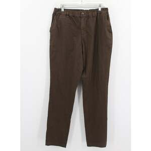 Cove USA Chino Pants Men’s 32x32 Brown Stretch Waist Elastic